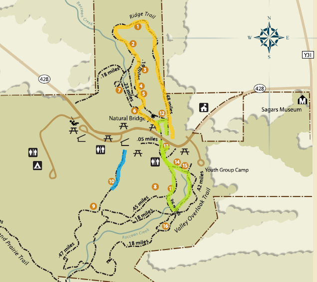 Maquoketa Caves Map
